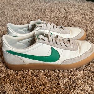 Nike Men’s Killshot Low-Top Sneakers in White and Green
